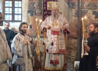 Εγκαινιάστηκε ο ιστορικός Ιερός Ναός Αγίου Γεωργίου Αμπελακίων μετά από σχετικές επισκευές και συντηρήσεις (ΦΩΤΟ)