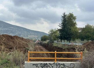 Σε εξέλιξη το μεγάλο αντιπλημμυρικό έργο στα Φάρσαλα – Αυτοψία του δημάρχου Μάκη Εσκίογλου