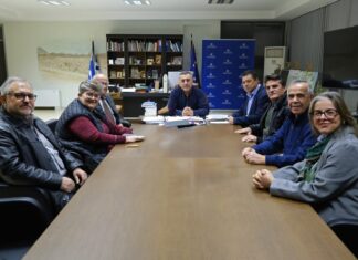 Επίσκεψη των Συλλόγων Τριτέκνων της Θεσσαλίας στον Περιφερειάρχη