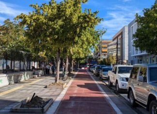 Λάρισα: Ασφαλτόστρωση σε τμήμα της Ανθίμου Γαζή