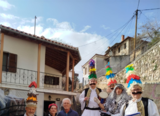Αναβίωσαν τους Σκούφους σε χωριό της Λάρισας – ΦΩΤΟ