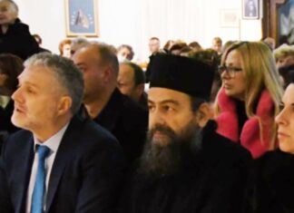 Η Χρ. Κοντογιάννη στην Αγιά τιμώντας τη μνήμη των πολιούχων Αγίων Αντωνίων