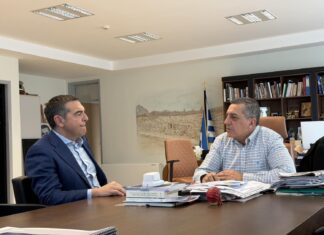 Λάρισα: Συνάντηση Τσίπρα – Κουρέτα στην Περιφέρεια Θεσσαλίας (φώτο)