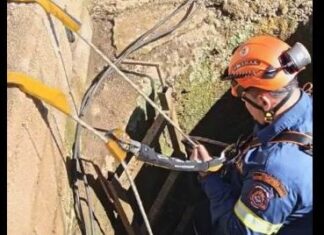 Λάρισα: Απεγκλωβίστηκε ο 40χρονος που έπεσε σε πηγάδι – ΦΩΤΟ