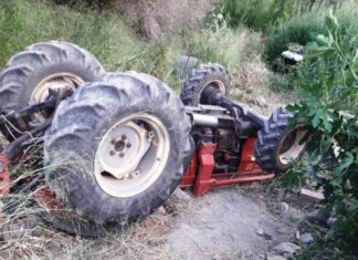 Νεκρός 54χρονος που καταπλακώθηκε από τρακτέρ