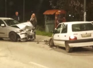 Τροχαίο με μετωπική σε χωριό της Λάρισας – ΦΩΤΟ