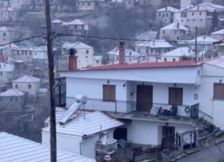 Το έστρωσε στην Ελασσόνα (φωτο και βιντεο)