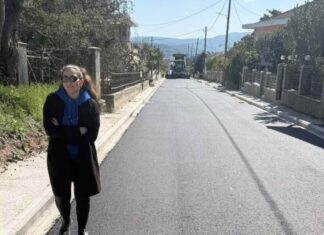 Ολοκληρώθηκαν τα έργα υποδομής στην οδό Αγιοκάμπου