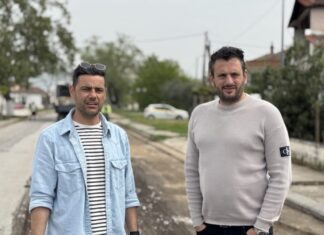 Σε εξέλιξη η ασφαλτόστρωση στον Βρυότοπο – Νέα παρέμβαση για την οδική ασφάλεια στον Δήμο Τυρνάβου