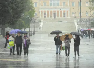 Κακοκαιρία: Νέο έκτακτο δελτίο από την ΕΜΥ – Καταιγίδες, χαλάζι και αφρικανική σκόνη σήμερα και αύριο, οι περιοχές που επηρεάζονται