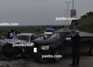 Σοβαρό τροχαίο με τραυματίες στη διασταύρωση Αργυροπουλίου
