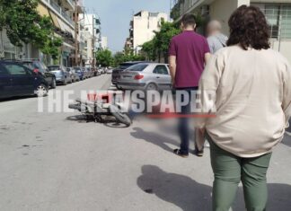 Τροχαίο ατύχημα με τραυματία διανομέα – ΙΧ συγκρούστηκε με δίκυκλο – Δείτε φωτογραφίες
