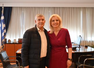 Ευχές δέχθηκε η Ρένα Καραλαριώτου για την ονομαστική της εορτή
