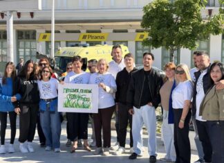 Περιβαλλοντική ποδηλατάδα και δενδροφύτευση στον Τύρναβο
