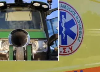 Τραγωδία: Νεκρός 58χρονος αγρότης που καταπλακώθηκε από το τρακτέρ του