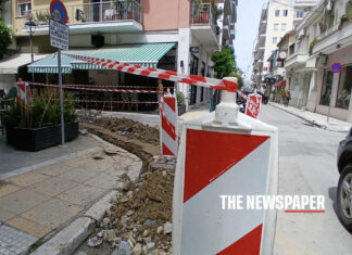 «Σκάβουν» το κέντρο – Σε εξέλιξη τα έργα οπτικών ινών στον Άγιο Νικόλαο – Δείτε φωτογραφίες