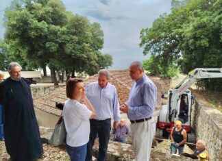 Χρήστος Καπετάνος: «Σώζεται ένα σπουδαίο βυζαντινό μνημείο των Φαρσάλων – Άρχισαν οι εργασίες αναστήλωσης στην Υπαπαντή Θετιδίου»