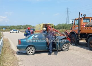 Θανατηφόρο τροχαίο σε παράδρομο της εθνικής οδού – Νεκρός οδηγός / ΦΩΤΟ