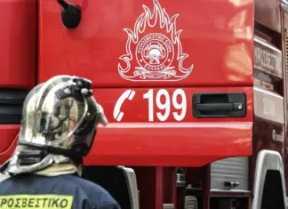 Φωτιά σε οινοποιείο – Επιχειρούν ισχυρές δυνάμεις