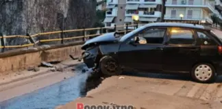 Νεκρός 60χρονος σε τροχαίο – Το αυτοκίνητο προσέκρουσε σε τοιχίο / ΦΩΤΟ