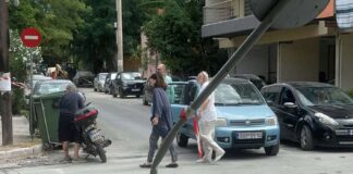 Τροχαίο στην πόλη – Δίκυκλο συγκρούστηκε με αυτοκίνητο – Δείτε φωτογραφίες!