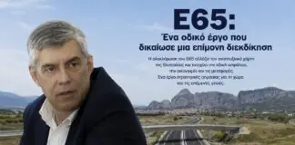Κώστας Αγοραστός: «Ο Ε65 δικαίωσε μια επίμονη διεκδίκηση για τη Θεσσαλία»