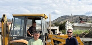 Δήμος Τυρνάβου: Σε εξέλιξη εργασίες καθαρισμού καναλιού αποστράγγισης στα Δελέρια