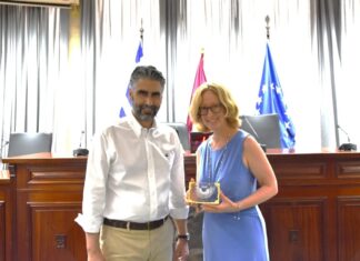 Δήμος Λαρισαίων: Εθιμοτυπική επίσκεψη της Πρέσβειρας της Αυστρίας στη Λάρισα