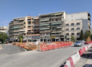 Δήμος Λαρισάιων: Σε νέα φάση οι εργασίες για τον κυκλικό κόμβο Ηρώων Πολυτεχνείου – Φαρσάλων – Σε ισχύ κυκλοφοριακές ρυθμίσεις