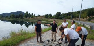 Αυτοψία του Αντιπεριφερειάρχη Υγείας Βαγγέλη Αποστόλου στις εργασίες του προγράμματος καταπολέμησης κουνουπιών στην Ελασσόνα