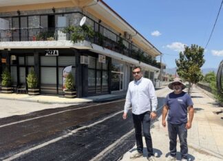 Ολοκληρώθηκε ακόμη ένας κύκλος ασφαλτοστρώσεων στον Δήμο Τυρνάβου (φωτογραφίες)