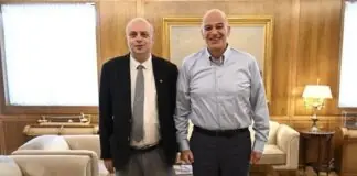 Χρήστος Καπετάνος με Νίκο Δένδια: «Η Λάρισα σταθερός πυλώνας της εθνικής άμυνας στον νέο χάρτη των Ενόπλων Δυνάμεων»