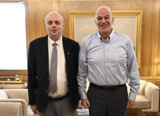 Χρήστος Καπετάνος με Νίκο Δένδια: «Η Λάρισα σταθερός πυλώνας της εθνικής άμυνας στον νέο χάρτη των Ενόπλων Δυνάμεων»