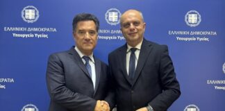 Άδωνις Γεωργιάδης με Χρήστο Καπετάνο: «Προτεραιότητα το νέο κτίριο του ΕΚΑΒ, οι ανακαινίσεις των Κέντρων Υγείας και η ενίσχυση των Νοσοκομείων στη Λάρισα»