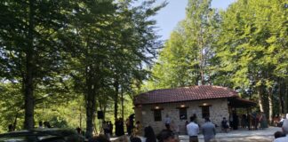 Με λαμπρότητα τα Θυρανοίξια στο εκκλησάκι του Αγίου Παϊσίου στη λίμνη Λογγά