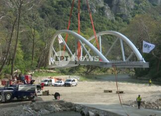 Πότε παραδίδεται η νέα γέφυρα της Αγίας Παρασκευής στα Τέμπη – Επιτέλους πρόσβαση στο Ιερό Προσκύνημα / ΦΩΤΟ