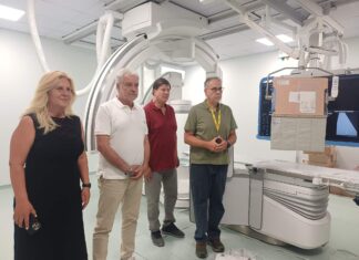 Νέος ψηφιακός αγγειογράφος στο Πανεπιστημιακό Νοσοκομείο Λάρισας (φωτογραφίες)