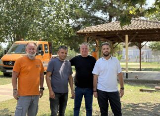 Άμεσες παρεμβάσεις ασφάλειας και συντήρησης στο Άλσος Αγίου Γεωργίου στον Αμπελώνα – Σε εξέλιξη οι εργασίες ενόψει της Γιορτής Κρασιού