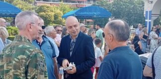 Ο Χρήστος Καπετάνος στην Μεταμόρφωση του Σωτήρος: Τιμή στη μεγάλη γιορτή της Ορθοδοξίας και στις Ένοπλες Δυνάμεις