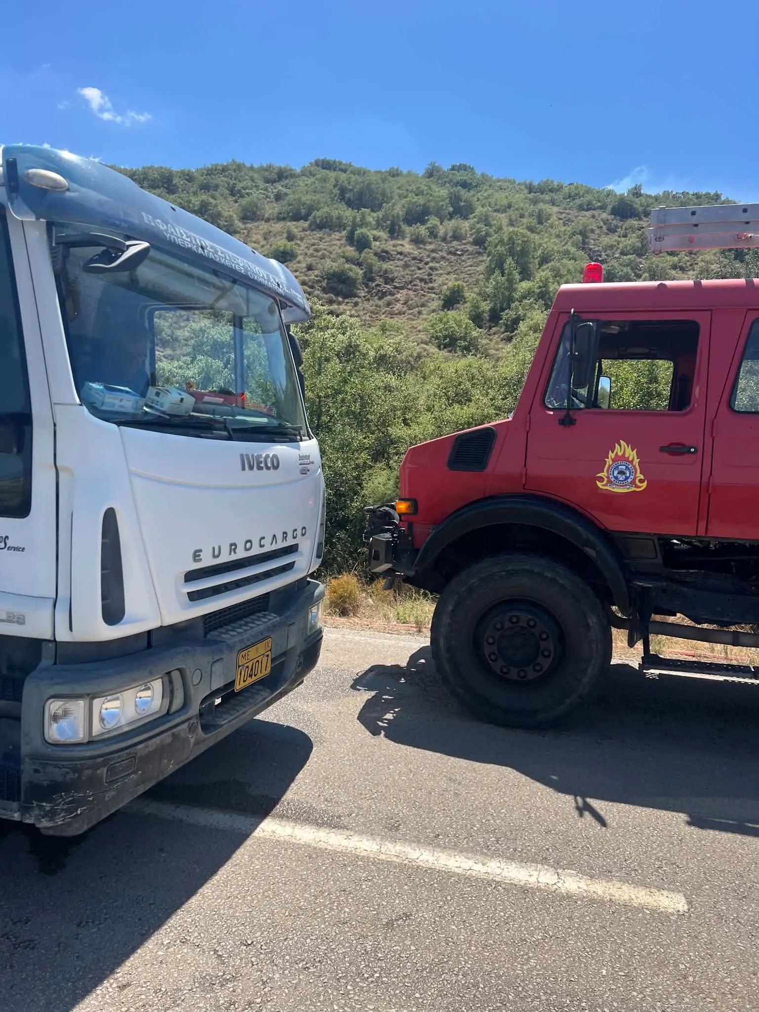 Μάχη με τις φλόγες στα Φάρσαλα – Εσκίογλου: «Όλος ο μηχανισμός του Δήμου στην πρώτη γραμμή» - ΦΩΤΟ