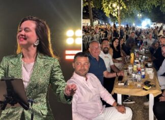 Το μεγάλο γλέντι συνεχίζεται στη Γιορτή Κρασιού Αμπελώνα – Η Αρετή Κετιμέ «μάγεψε» χιλιάδες κόσμου (φώτο και βίντεο)