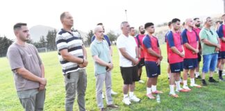 Με όραμα και νέα δυναμική ξεκινά τη νέα σεζόν ο «Άγιος Γεώργιος» Αμπελακίων – Στον καθιερωμένο Αγιασμό και στην πρώτη προπόνηση της ομάδας ο Δήμαρχος Τεμπών Γιώργος Μανώλης (φώτο)