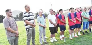 Με όραμα και νέα δυναμική ξεκινά τη νέα σεζόν ο «Άγιος Γεώργιος» Αμπελακίων – Στον καθιερωμένο Αγιασμό και στην πρώτη προπόνηση της ομάδας ο Δήμαρχος Τεμπών Γιώργος Μανώλης (φώτο)
