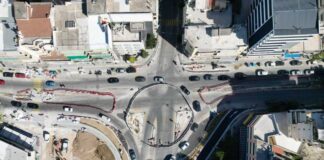 Λάρισα: Σε λειτουργία ο κυκλικός κόμβος στη συμβολή Ηρ. Πολυτεχνείου και Φαρσάλων – Από τις σηματοδοτούμενες διαβάσεις οι πεζοί