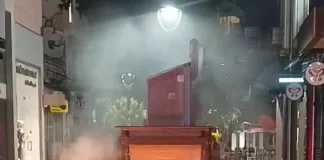 Λάρισα: Έβαλαν φωτιά σε κάδους απορριμμάτων – Σε μήνυση προχωρά η Διεύθυνση Καθαριότητας και Ανακύκλωσης (φωτο)