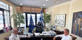 Χρήστος Καπετάνος στο Δημαρχείο Λαρισαίων: «Η Λάρισα προχωρά με έργα στην πόλη και τα χωριά»