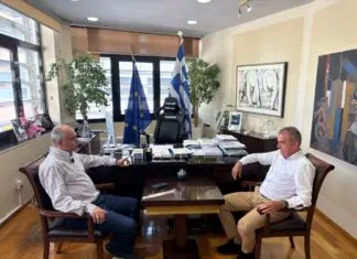 Χρήστος Καπετάνος στο Δημαρχείο Λαρισαίων: «Η Λάρισα προχωρά με έργα στην πόλη και τα χωριά»