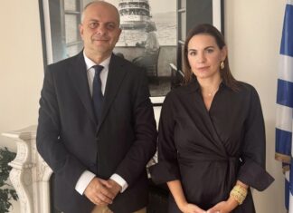 Συνάντηση Καπετάνου με την Υπουργό Τουρισμού Όλγα Κεφαλογιάννη για τον Όλυμπο