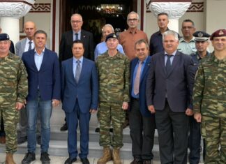 Πάντα κοντά στους Εφέδρους Αξιωματικούς ο Σάκης Παιδής στον εορτασμό του Αγίου Νικήτα στη Λάρισα
