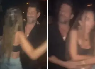 Η κοινή βραδινή έξοδος και ο χορός σε μπαρ του Λαρισαίου Αλέξη Γεωργούλη και της Μαρίας σολωμού (Βίντεο)